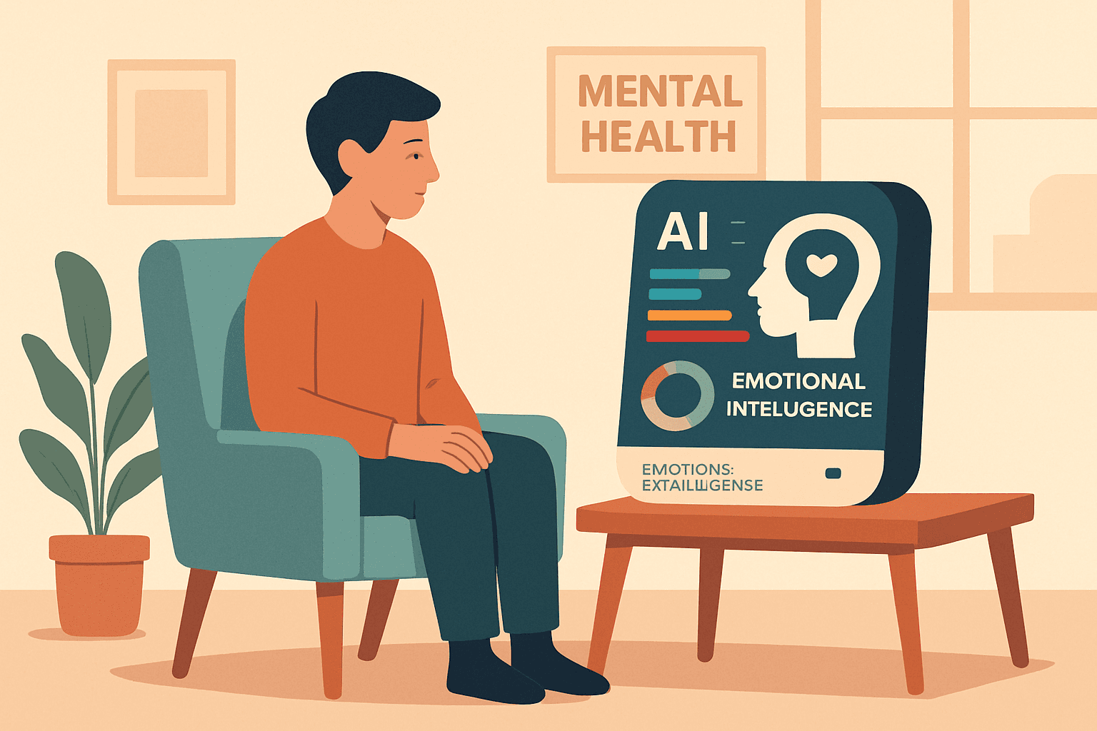AI情緒智慧大勝人類，助力心理健康新突破