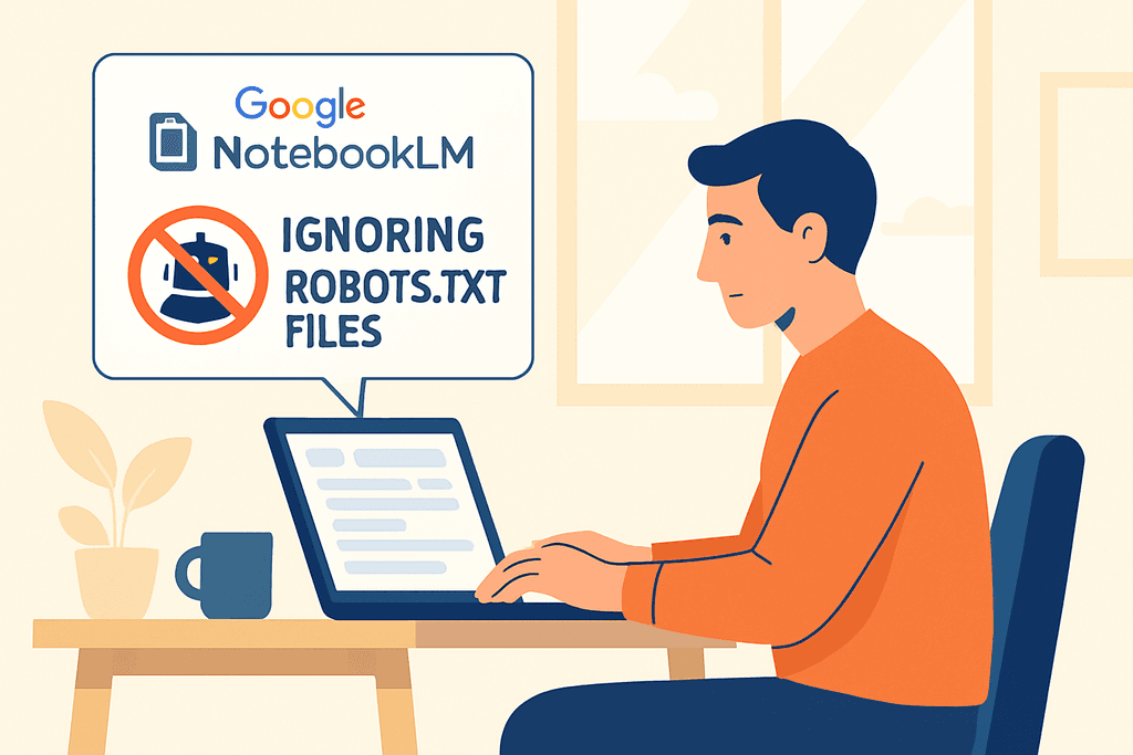 2025網站經營必看：破解Google NotebookLM無視Robots.txt困境