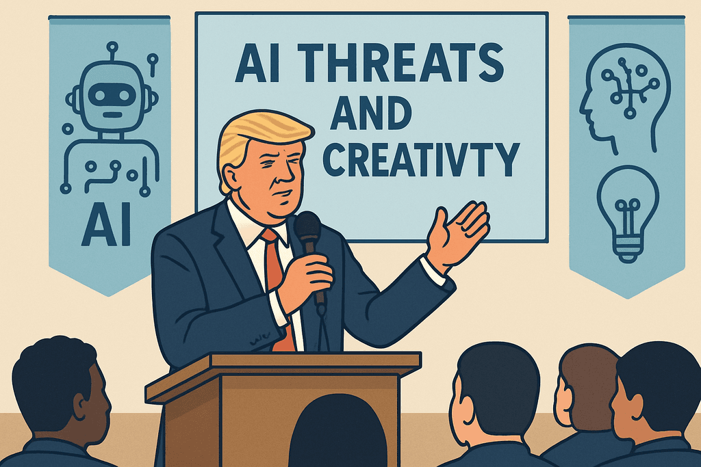 川普解析AI威脅與創造力挑戰完整懶人包