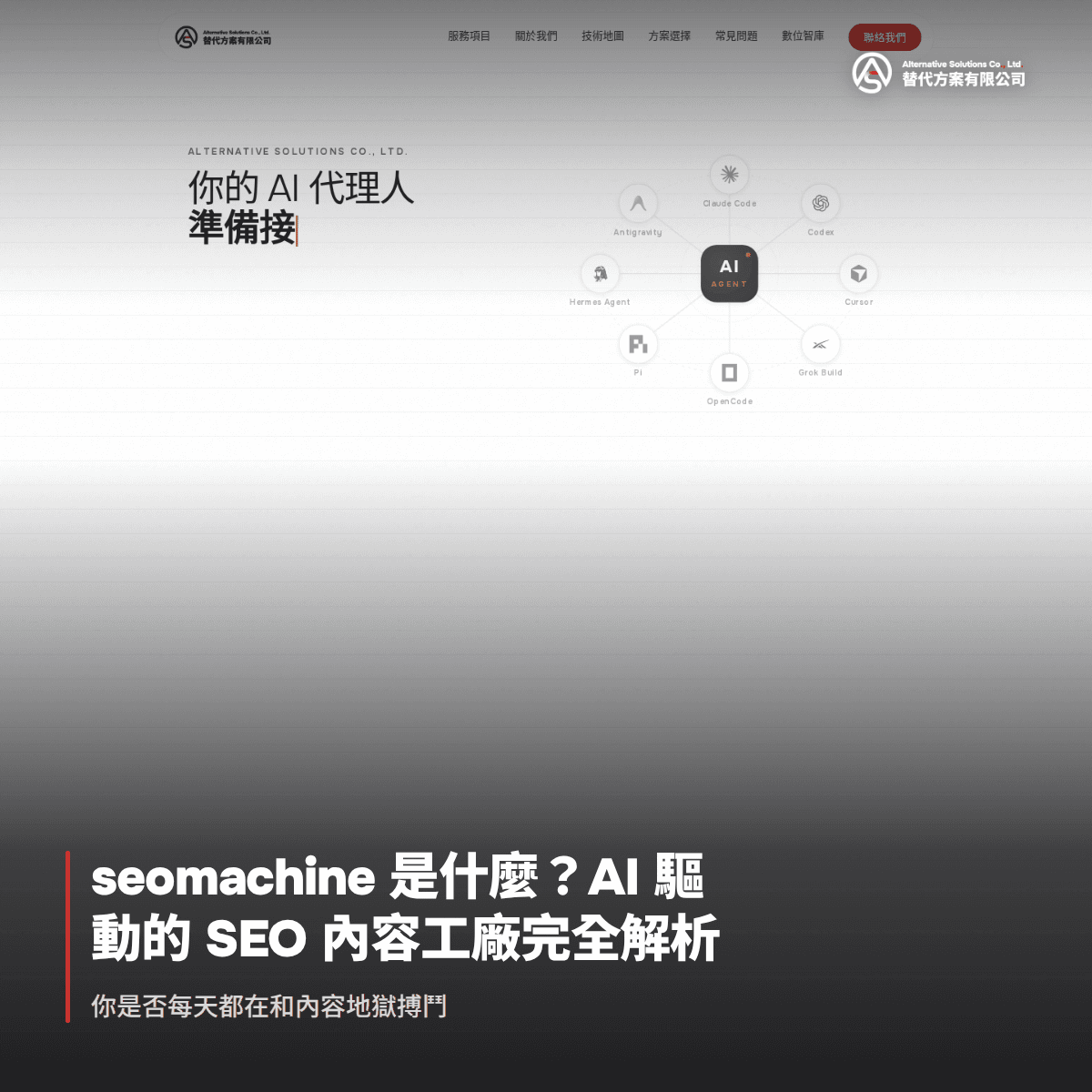 seomachine 是什麼？AI 驅動的 SEO 內容工廠完全解析