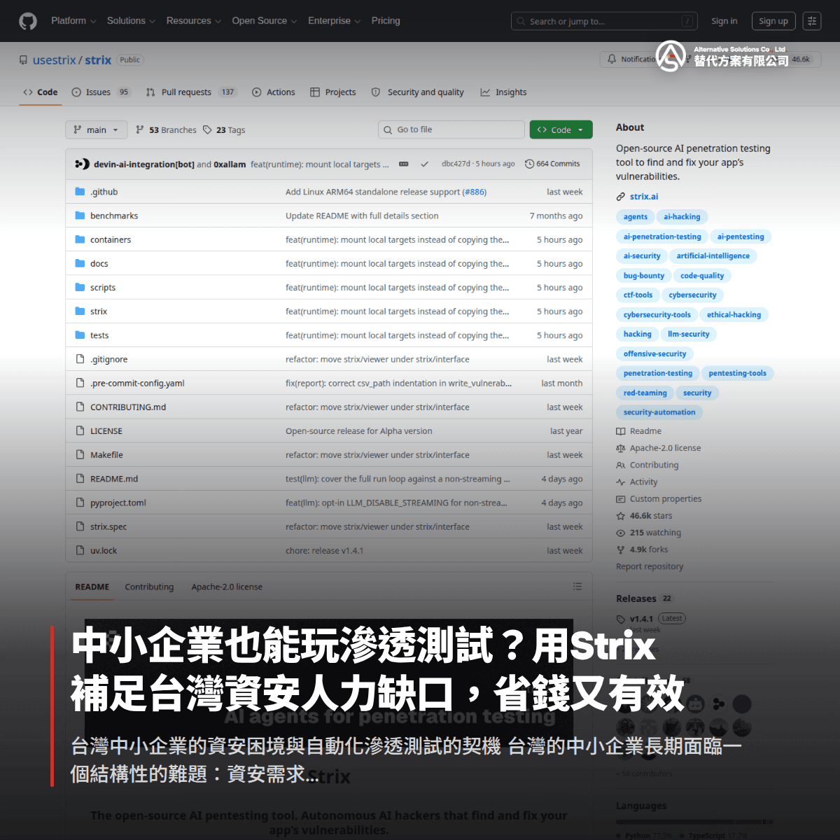 中小企業也能玩滲透測試？用Strix補足台灣資安人力缺口，省錢又有效