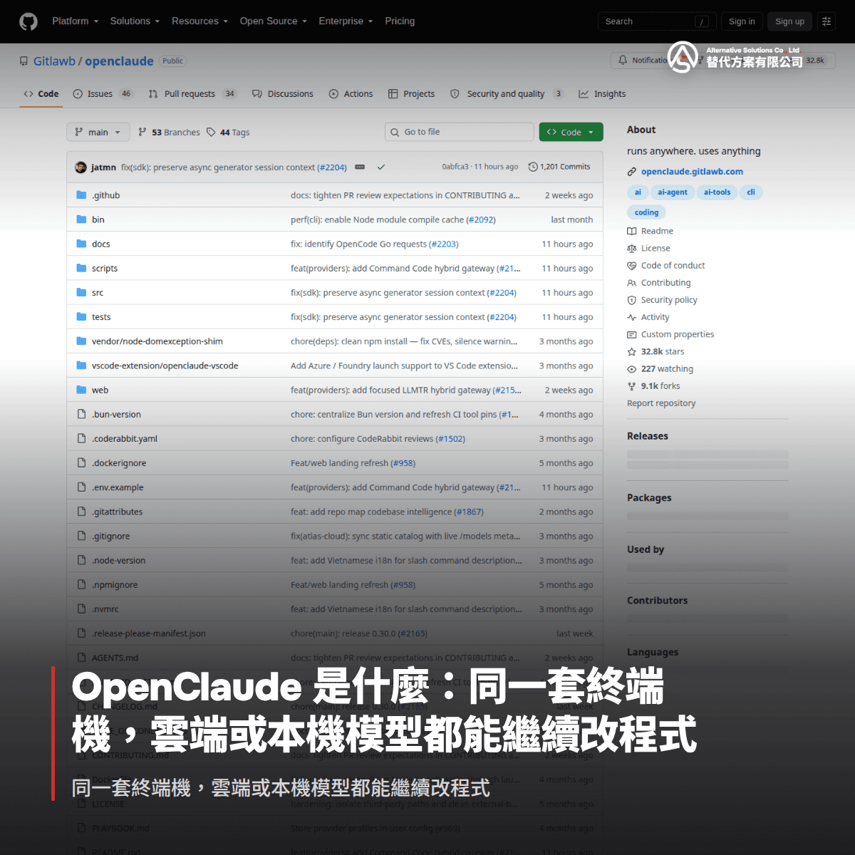 OpenClaude 是什麼：同一套終端機，雲端或本機模型都能繼續改程式