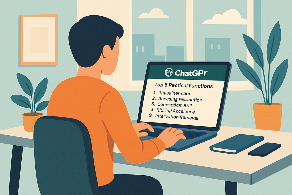 ChatGPT人工智慧5大生活應用完整教學