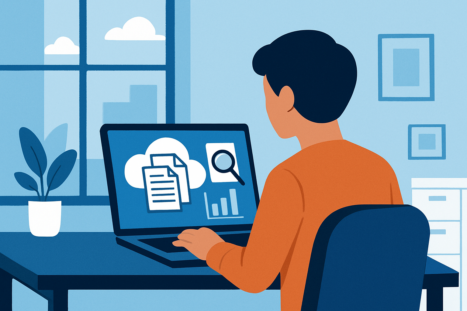 結合雲端文件與數據分析的智能網站經營場景