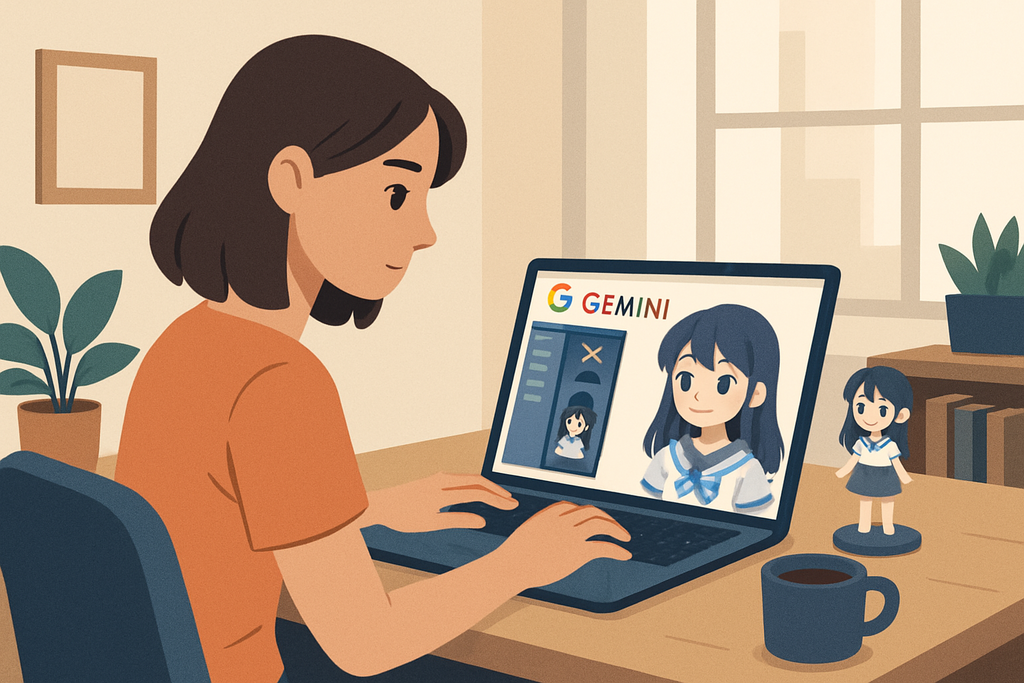 Gemini NanoBanana影像編輯及3D角色生成