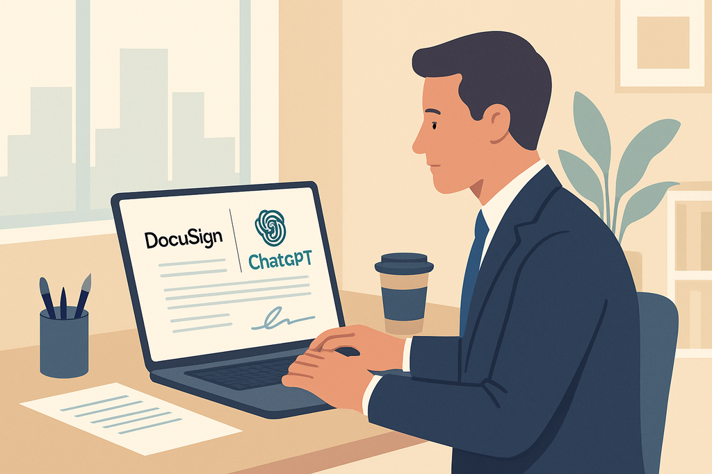 DocuSign與ChatGPT攜手引領AI合約管理新革命