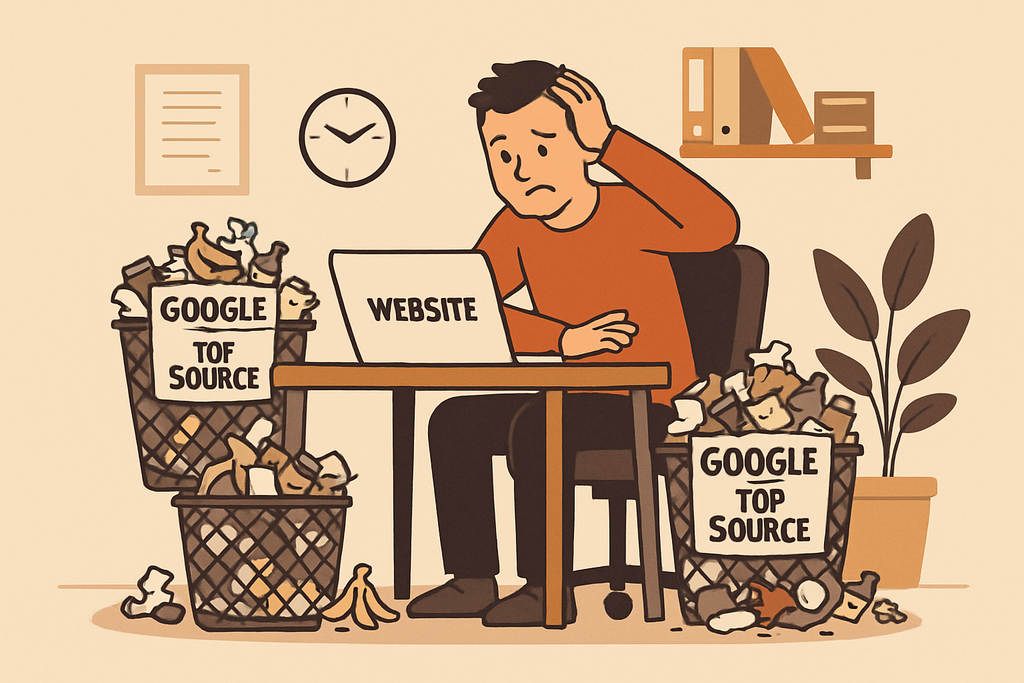 Google優選來源淪陷垃圾站，網站經營如何自保？