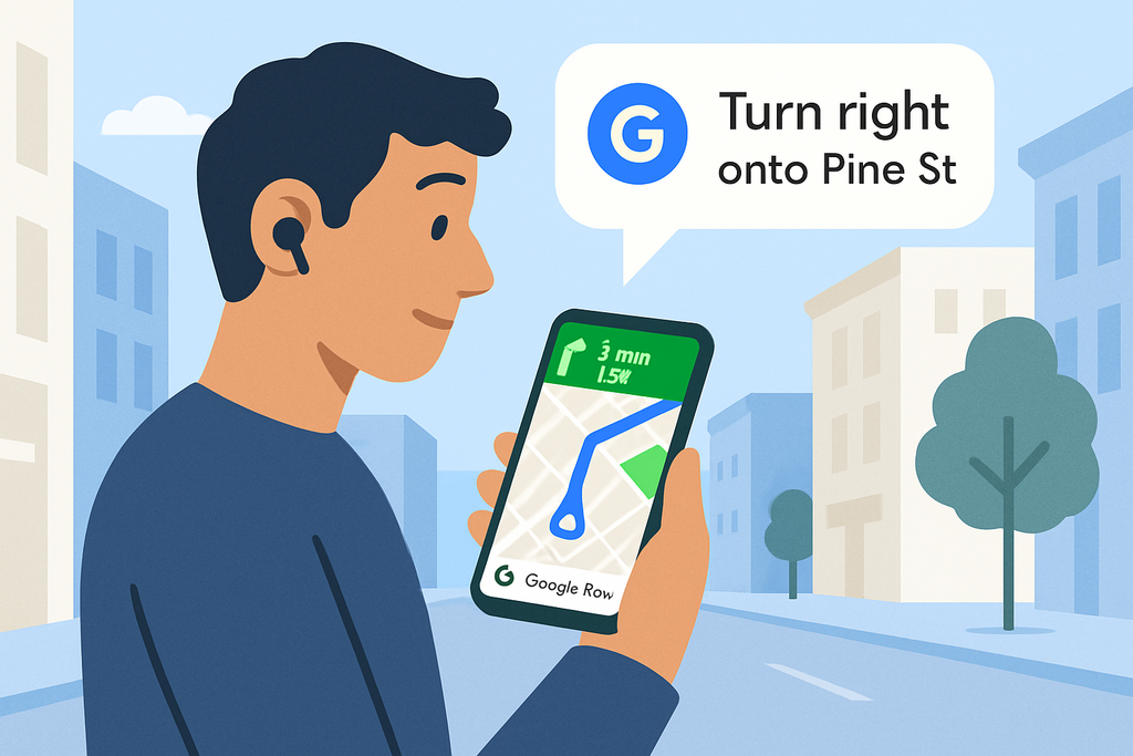 Google Maps新添Gemini AI語音導航功能
