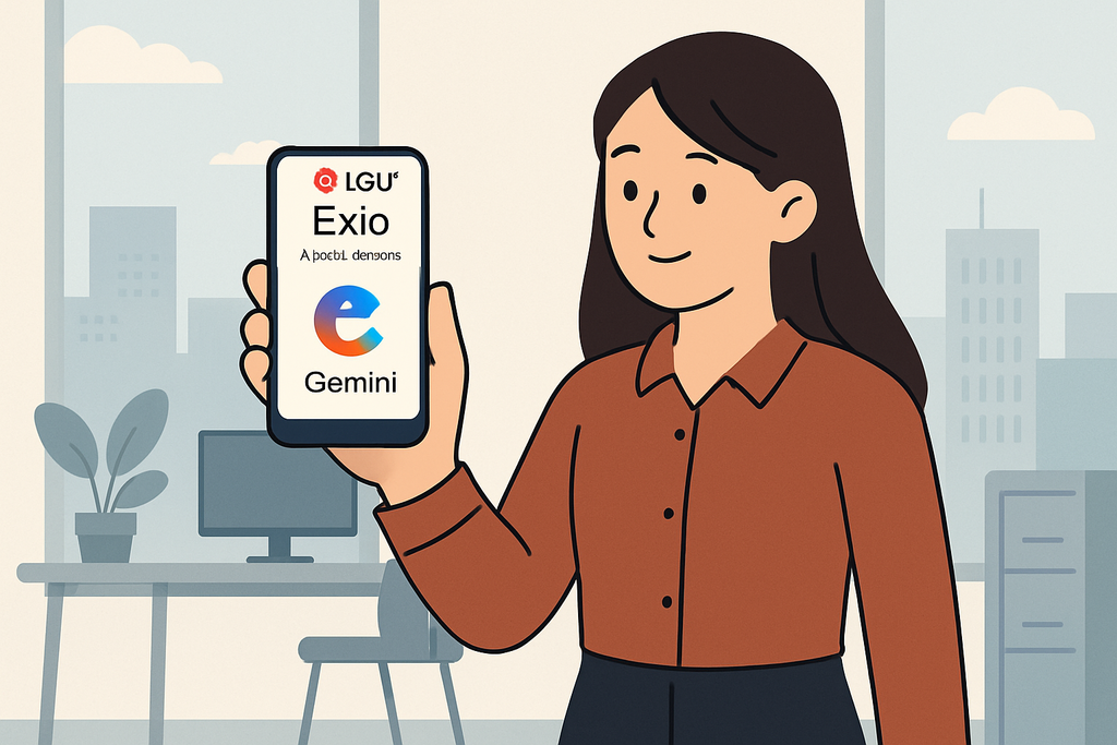 LG Uplus 推出搭載Google Gemini的Exio AI通話助理