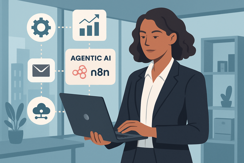 Agentic AI與n8n實現企業自動化一鍵整合