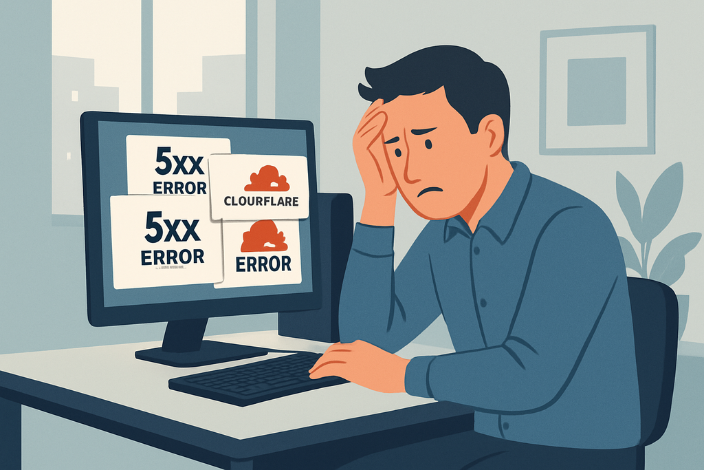 Cloudflare再度宕機,網站5xx錯誤潮來襲