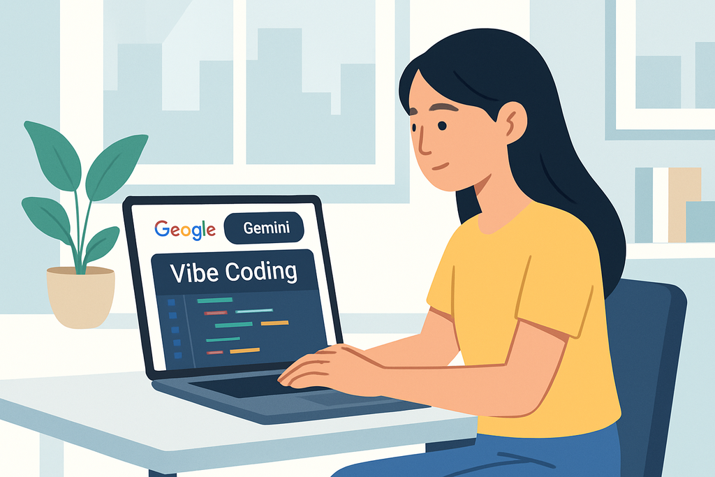 Google Gemini推出無碼AI開發神器Vibe Coding