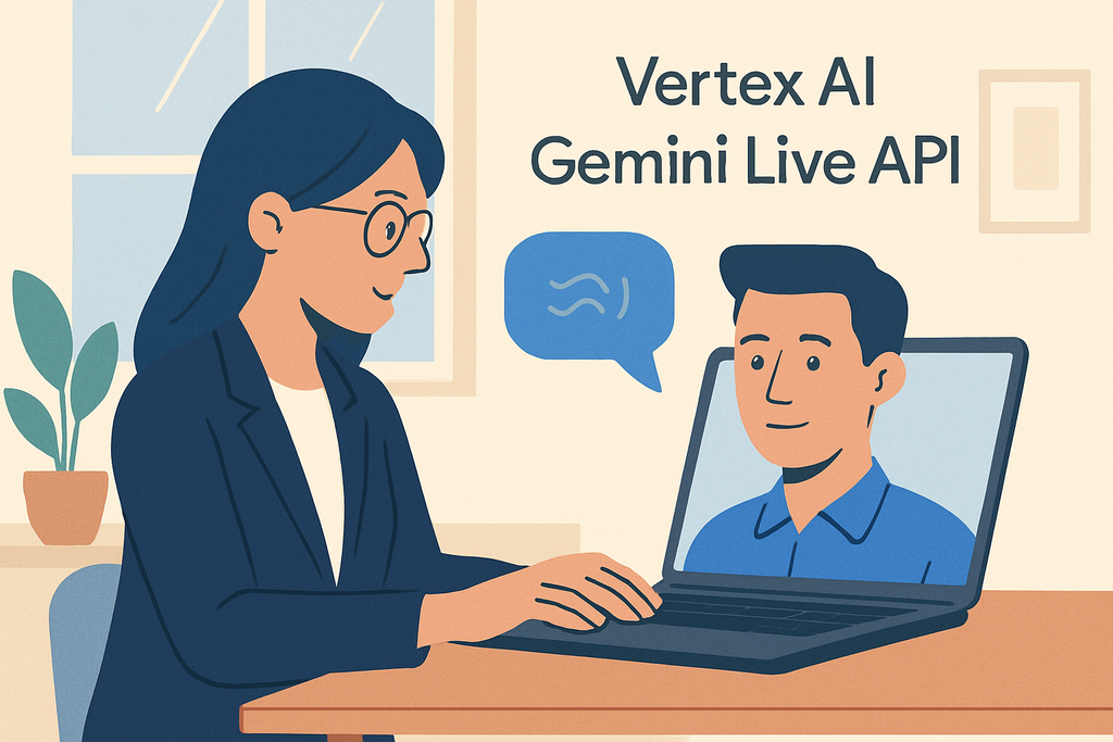 Vertex AI推出Gemini Live API,即時低延遲AI語音視訊代理