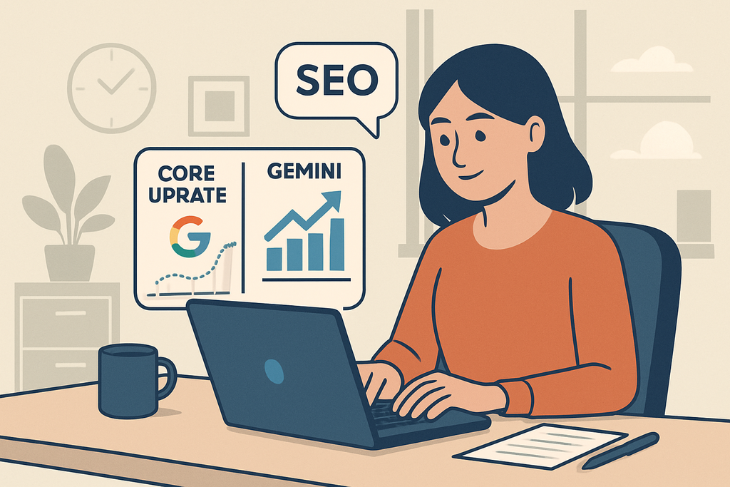 台灣SEO站長運用實證解析Google核心更新7種策略,避免Gemini流量衝擊排名下滑