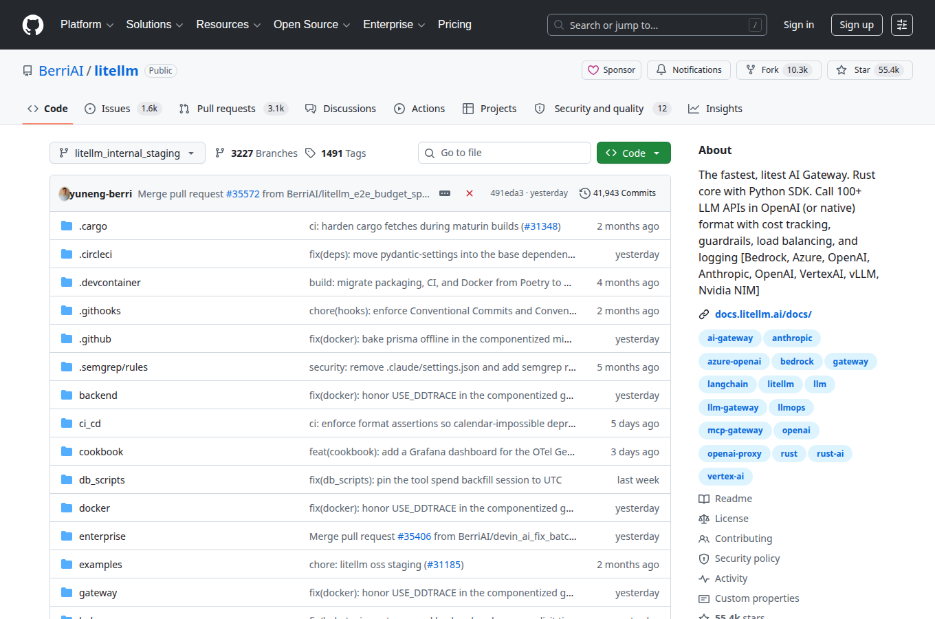 開源專案在 GitHub 的相關畫面。對應文章「OmniRoute vs LiteLLM 與 OpenRouter」，可對照 README、版本或議題討論，幫助核對正文提到的專案資訊。