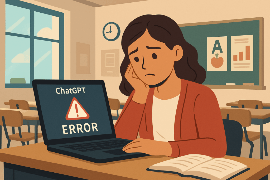 ChatGPT故障啟示：AI教學應用風險大揭秘