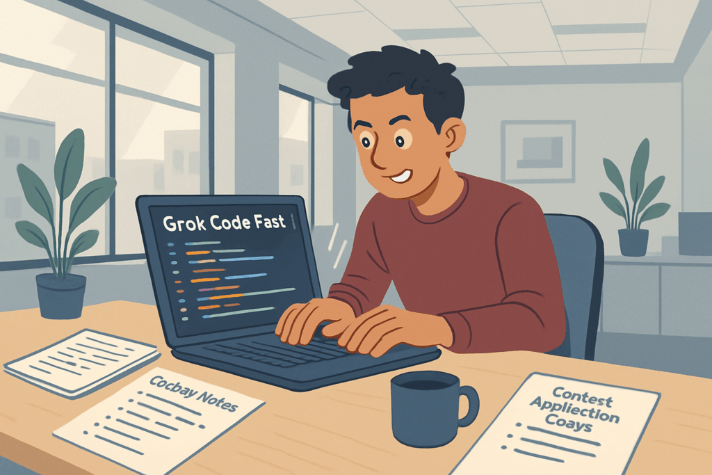Grok Code Fast 1開發秘訣：快速迭代與上下文應用指南